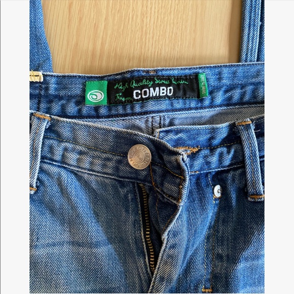 Men’s Combo Italian Denim Blue Jeans - Picture 3 of 3